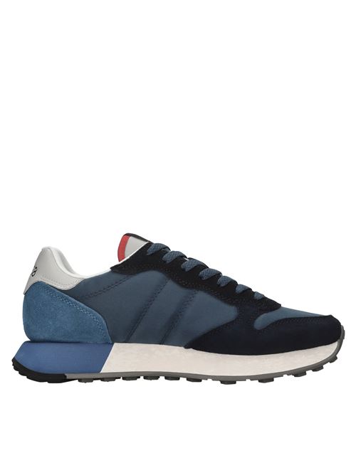 Sneakers in camoscio e tessuto SUN68 | Z36115NAVY