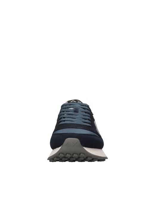 Sneakers in camoscio e tessuto SUN68 | Z36115NAVY