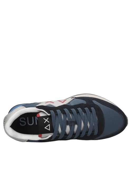 Sneakers in camoscio e tessuto SUN68 | Z36115NAVY