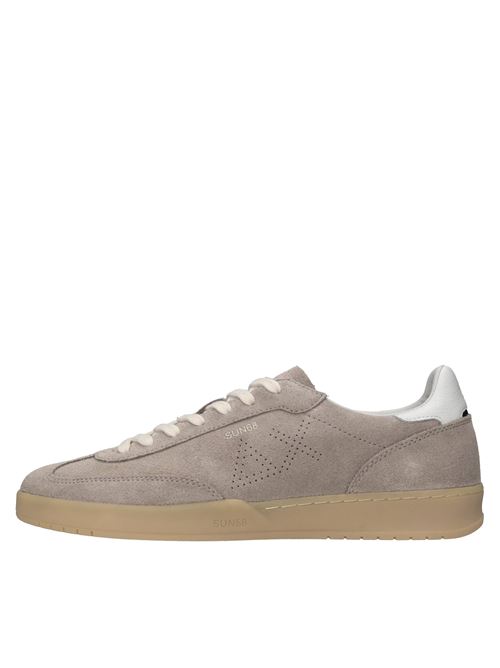 Sneakers in pelle ecopelle SUN68 | Z36142STONE